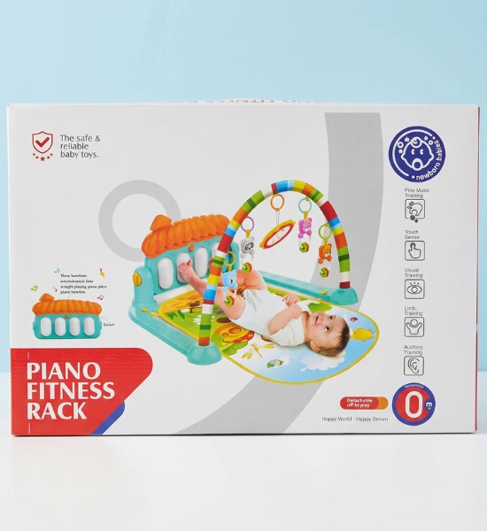 Piano Fitness Rack Baby Play Gym with Colorful Hanging Toys - PG-01 - Image 3